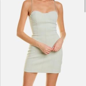 MISHA light green cocktail dress